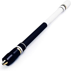 Pen Spinning Pens Menowa Non Slip mod, Medium Weight Handmade Fidget Spin Pen for Beginner and Intermediate, Black