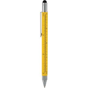 Xtreme 6-in-1 Stylus: Touchscreen Stylus, 4" Ruler, Level, Ballpoint Pen, Flathead and Phillips Screwdriver