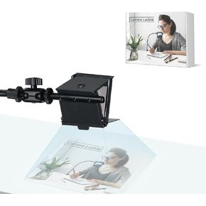 Camera Lucida Drawing Tool for Artists, Updated Version The Professional Drawing Tools with Adjustable Pea Jig Projector Painting Tools, Black