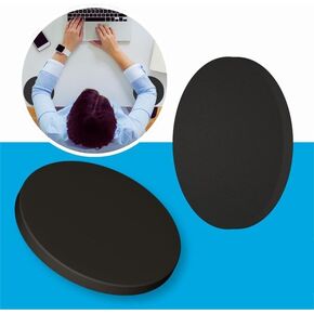 Technogel Ergonomic Elbow Pads (Set of 2) – Portable Gel Cushions for Remote Work & Flexible Desks – Relieves Shoulder, Arm & Wrist Pain – OEKOTEX 100 Certified, Made in Germany (Gray)