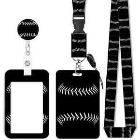 ID Badge Holder with Retractable Lanyard, Badge Holders Reel with 360 Degrees Rotate Carabiner Clip for Women, Teachers, Nurses, Doctor,Students, Office(Watercolor Wildflowers) in Saudi Arabia