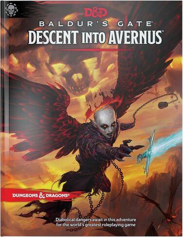 بوابة الأبراج المحصنة آند دراغونز بالدور: النسب إلى كتاب Avernus Hardcover Book (D&D Adventure) in Kuwait