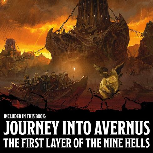 بوابة الأبراج المحصنة آند دراغونز بالدور: النسب إلى كتاب Avernus Hardcover Book (D&D Adventure) in Kuwait