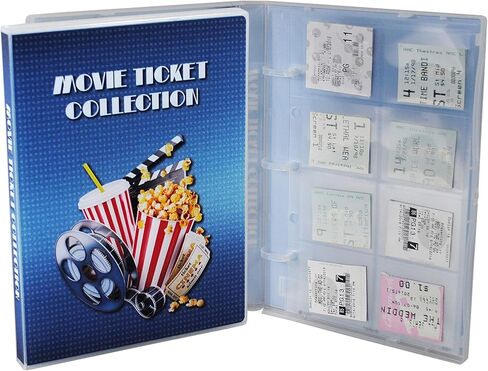 حقيبة جمع تذاكر الأفلام UNIKEEP® مع صفحات خالية من الأحماض وخواتم الموثق المتكاملة in Kuwait