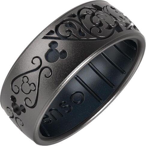 Enso Rings Disney Silicone Ring - Valentine's Day Collection - Comfortable and Flexible Design - Mickey Mouse and Minnie Mouse in Kuwait