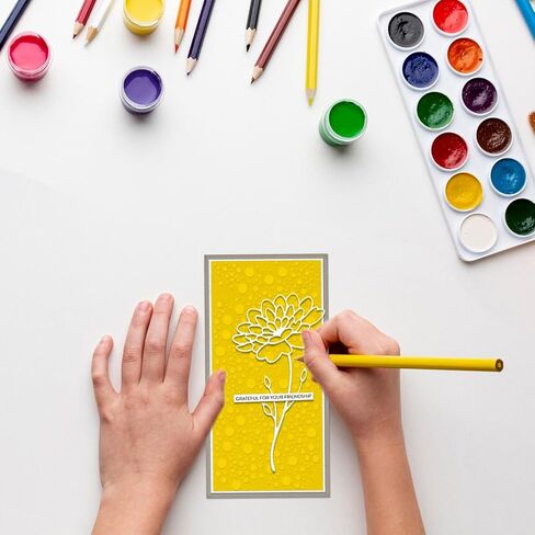 ثلاثية الأبعاد انطباعات الفقاعة المتقنة مجلد النقش لبطاقات DIY صنع الحرف الورقية لبطاقات DIY ، قالب بلاستيكي متين ، 4.13 "× 8.26" in Kuwait