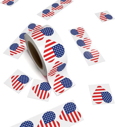 1.5" Heart Adhesive Label Stickers, Over 500 Stickers Per Roll, Choose from Silver, Gold, Holo, USA, Shiny Colors, and More - 1-1/2 Inch for Teachers Parents and Kids - Made in The USA (Pink FOIL) in Saudi Arabia