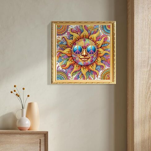 SEAWATCHER Rose Diamond Painting Kits for Adults-Seaside Diamond Art Kits for Adults,Diamond Painting Sealer,DIY Full Drill Diamond Painting Flower Gem Art and Crafts 15.7x23.6inch in Kuwait