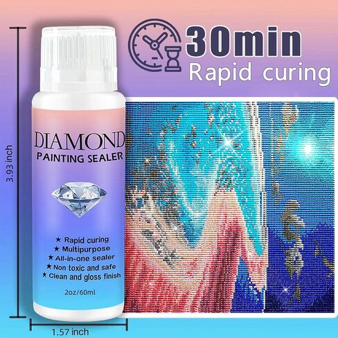SEAWATCHER Rose Diamond Painting Kits for Adults-Seaside Diamond Art Kits for Adults,Diamond Painting Sealer,DIY Full Drill Diamond Painting Flower Gem Art and Crafts 15.7x23.6inch in Kuwait
