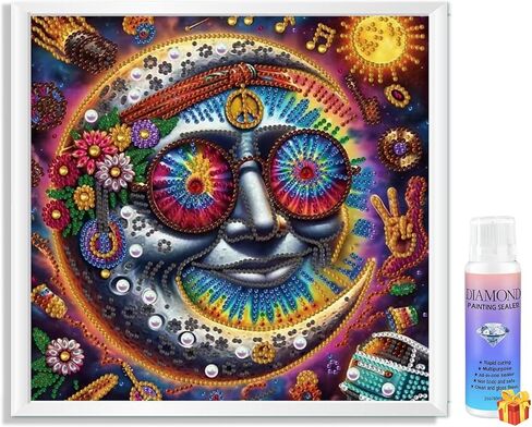 SEAWATCHER Rose Diamond Painting Kits for Adults-Seaside Diamond Art Kits for Adults,Diamond Painting Sealer,DIY Full Drill Diamond Painting Flower Gem Art and Crafts 15.7x23.6inch in Kuwait