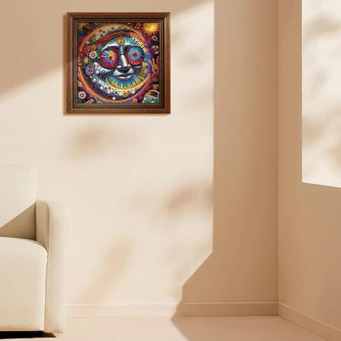 SEAWATCHER Rose Diamond Painting Kits for Adults-Seaside Diamond Art Kits for Adults,Diamond Painting Sealer,DIY Full Drill Diamond Painting Flower Gem Art and Crafts 15.7x23.6inch in Kuwait