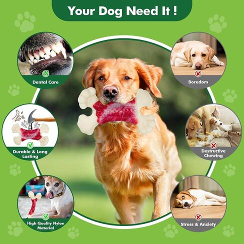 Dog Toys for Aggressive Chewers, Christmas Dog Toys, Indestructible Dog Toy, Tough Dog Toys for Aggressive Chewers, Dog Toys to Keep Them Busy, Dog Chew Toys for Medium/Large Breed Dogs in Saudi Arabia