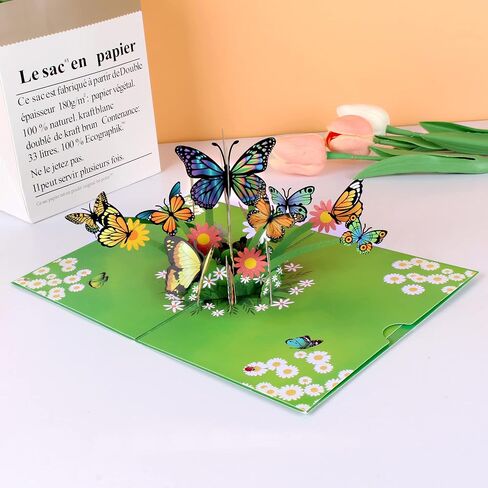 evron Greeting Card, Love Car, 3D Pop Up, Multi-Occasion, Lay Flat Display, Valentine's Day, Birthday, Romance, with Envelopes in Kuwait
