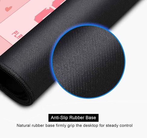 Cherry Blossom Desk Mat لطيف ، وسق ساكورا وردي كبير ألعاب الماوس ، زهور الأزهار اليابانية ديكور مكتب المكتب المكتبي ، 31.5 × 15.7 بوصة ، جمالية أنيمي in Kuwait