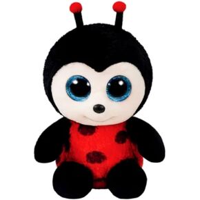Beanie Baby Lzzy Ladybug Plush Doll 6inch