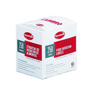 Cambro 23SLB6250 متجر علامات دوران آمنة للأغذية - 250 / RL