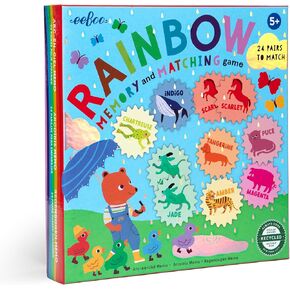 eBoo Rainbow Memory and Matching Game, 1 EA