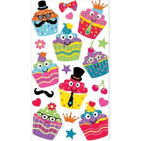 Sticko Sticker Themed-Dress Up Cupcakes 52-00202