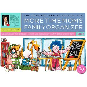 More Time Moms Publishing Inc., Family Organizer 2023 Wall Calendar