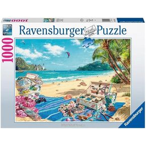 Ravensburger The Shell Collector 1000 Piece Jigsaw Puzzle for Adults - 12000425 - Handcrafted Tooling, Made in Germany, Every Piece Fits Together Perfectly