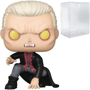 POP TV: Buffy The Vampire Slayer - Spike (Vampire) Funko Vinyl Figure (Bundled with Compatible Box Protector Case) Multicolor 3.75 inches