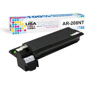 MADE IN USA TONER Compatible Replacement for use in Sharp AR 208D, AR 208S, AR-208NT (Black, 1 Cartridge)