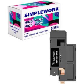 خرطوشة الحبر متوافقة مع Xerox Phaser 6020 Phaser 6022 WorkCentre 6027 WorkCentre 6025 Cyan (106R02756 Toner (1 Pack) ، P6022 in Kuwait