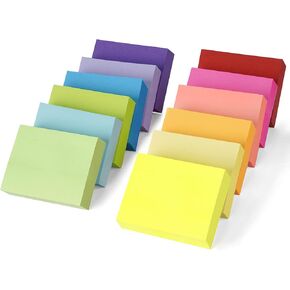 1.5 x 2 in Mini Sticky Notes,1200 Sheets Small Sticky Pads Clean Removal, 12 Pads Bright Multi Colors Self-Stick Pads,100 Sheet/Pad Colorful Stickies Notes Pads Ideal for Office,Home,School,Meeting