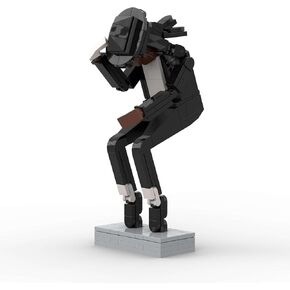 Building Block Toys are Used to Assemble MJ, Paying Tribute to A Classic Generation. The Classic Dance Movements Can Be Given As Gifts to MJ's Fans -D810001