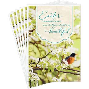 Hallmark DaySpring Pack of Religious Easter Cards, Goodness of God (6 Cards with Envelopes)