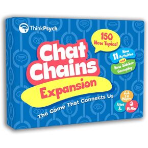 ThinkPsych Chat Chains Expansion Pack - Counseling Games & Therapy Games for Teens - Social Skills Games for Kids, Play Therapy Toys, Speech Therapy Games - Ages 8-99