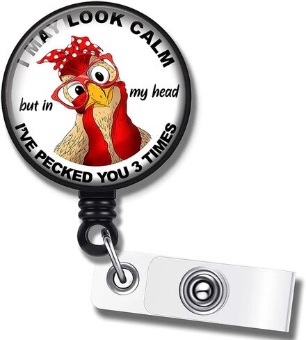 Nurse Badge Reel, Cute Retractable Badge Holders for Nurse Name Tag Card, Labor and Delivery Badge Reel, Funny You're Doing Amazing Sweetie Nursing Doctor Student Medical Work Office in Saudi Arabia