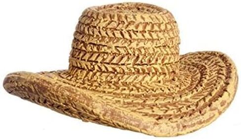 Dollhouse Miniature 1:12 Scale Polyresin Straw Hat #T8602 in Kuwait