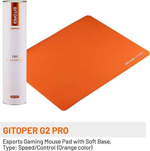 G2 PRO Esports Gaming Mouse Pad-Soft Base Non-Slip with Smooth Surface Fabric Speed Type (Black) in Saudi Arabia