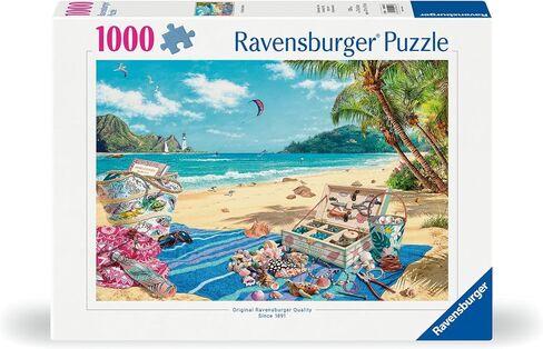 Ravensburger The Shell Collector 1000 Piece Jigsaw Puzzle for Adults - 12000425 - Handcrafted Tooling, Made in Germany, Every Piece Fits Together Perfectly in Saudi Arabia