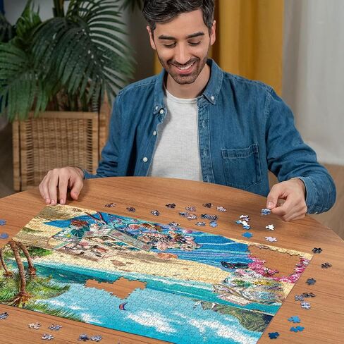 Ravensburger The Shell Collector 1000 Piece Jigsaw Puzzle for Adults - 12000425 - Handcrafted Tooling, Made in Germany, Every Piece Fits Together Perfectly in Saudi Arabia