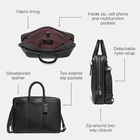 Coach Men's Metropolitan Slim Brief in Saudi Arabia