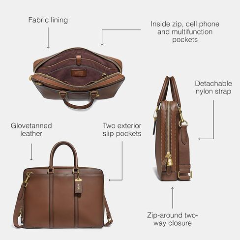 Coach Men's Metropolitan Slim Brief in Saudi Arabia