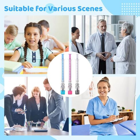 100 PCS محقنة أقلام ، أقلام ممرضة ممتعة قابلة للسحب ، أقلام حجرية متعددة الألوان ، تبرعات الحفلات ، اللوازم المدرسية التمريضية ، الهدايا الفريدة للممرضات ، الأطباء ، الحبر الأسود (100) in Saudi Arabia