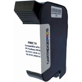 Made in The USA - Compatible PMIC10 Ink Cartridge for use in Postbase Mini Postage Meters