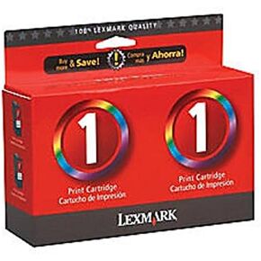 Lexmark 18C0948 1 X2300 X2310 X2330 X2350 X2450 X2470 X3370 X3450 X3470 Z730 Z735 Ink Cartridge (Color, 2-Pack) in Retail Packaging