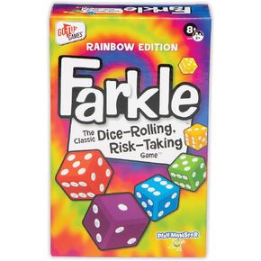 PlayMonster Farkle Flip — The Classic Dice Game Now in a Card Game — For Game Nights — Ages 8+