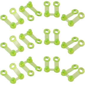 12Pcs Plastic Snap Clip Punch Card,Knitting Machine Tool for Sewing Household Sewing Accessories Parts