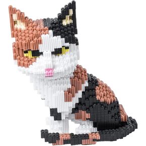 AHZILEI Animal Panda Mini Blocks Building Set, 7822 Pcs Cute 3D Puzzle Mini Building Bricks Toy Kits, DIY Educational Particle Building Birthday Gift for Party Favors
