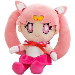 Anime Cute Plush Doll Stuffed Plushie Figure Cosplay Plush for Girls Kids,Purple Cat