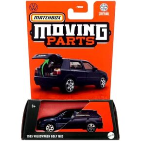 Matchbox 1995 Volkswagen Golf MK3 Moving Parts Model Car, Blue