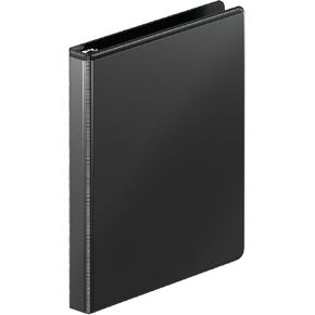 Wilson Jones Ultra Duty Ring Binder مع مفصلات متينة إضافية ، 1/2 "، أسود (W87912pp3) (W87912pp3)