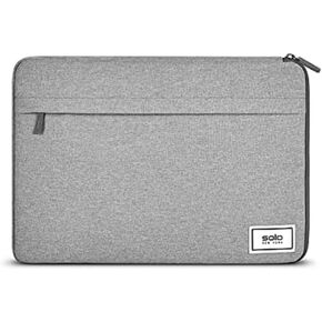 Solo New York Re:Focus Laptop Sleeve, Grey, Fits up to 15.6" Laptop