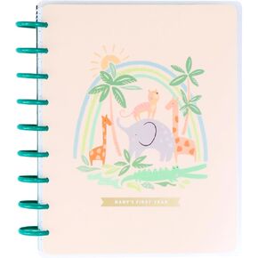 Happy Planner Undated Guided Disc-Bound Journal, 80 Pages, Classic Size, Wellness Layout, Everyday Magic Theme in Kuwait