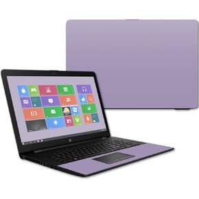 MightySkins Skin Compatible with HP 17t Laptop 17.3" (2017) - Solid Lavender | Protective, Durable, and Unique Vinyl Decal wrap Cover | Easy to Apply, Remove, and Change Styles | Made in The USA